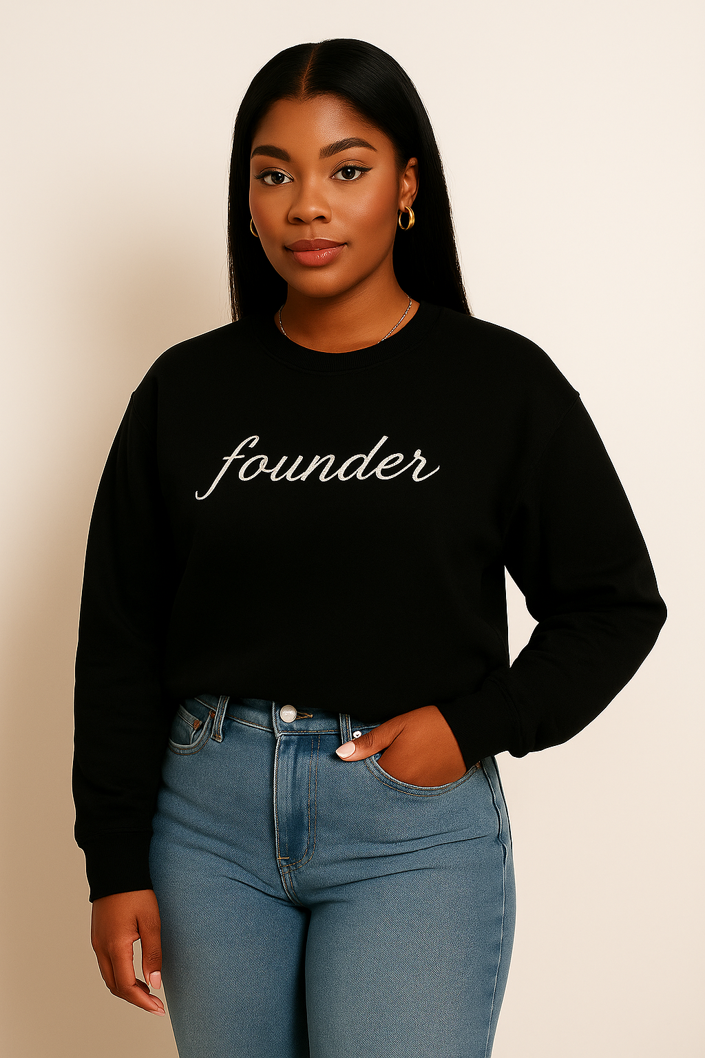 Founder Script Sweatshirt