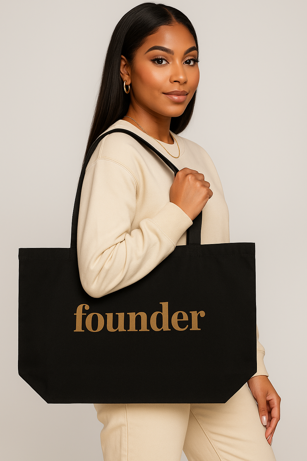 Large Founder Tote Bag